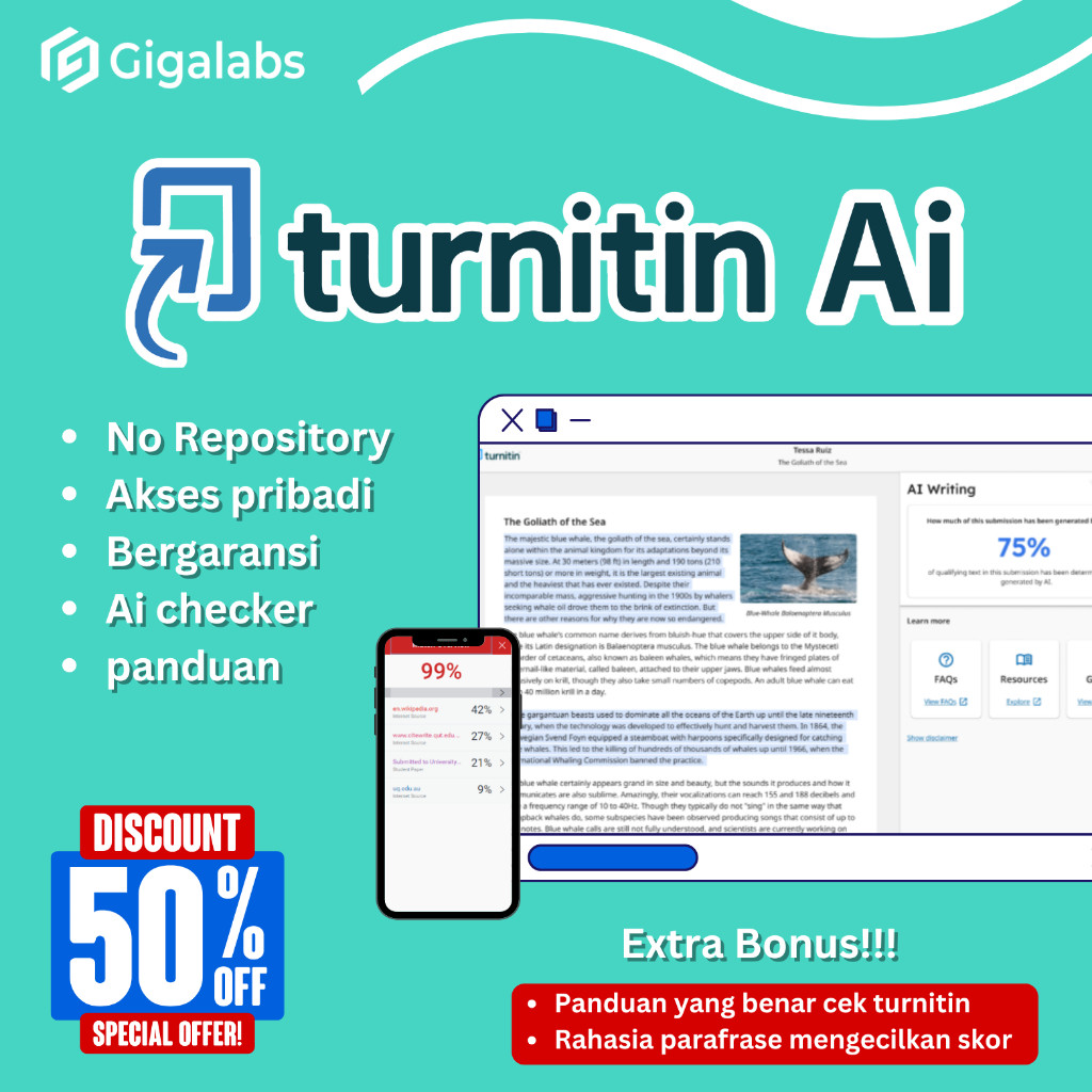 Turnitin Ai Detection Instructor Akses Pribadi Full Garansi