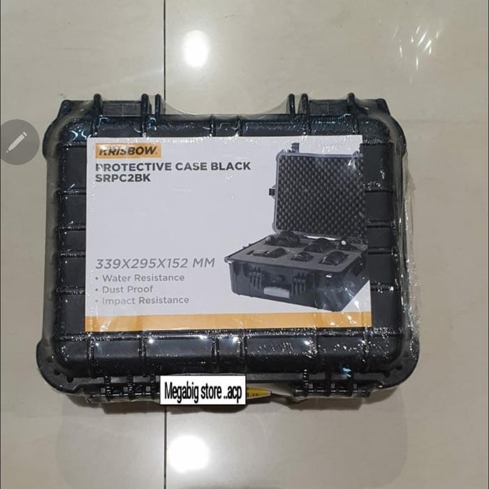 Baru PROTECTIVE CASE BLACK SRPC2BK KRISBOW 339 X 295 X 152 MM