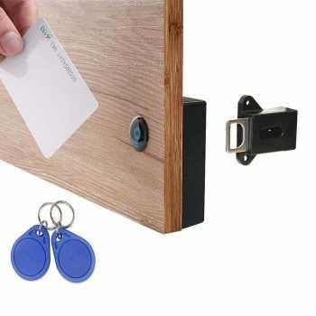 

Kunci Lemari Sensor RFID Keyless Cabinet Door Lock - SCRFID - Hitam