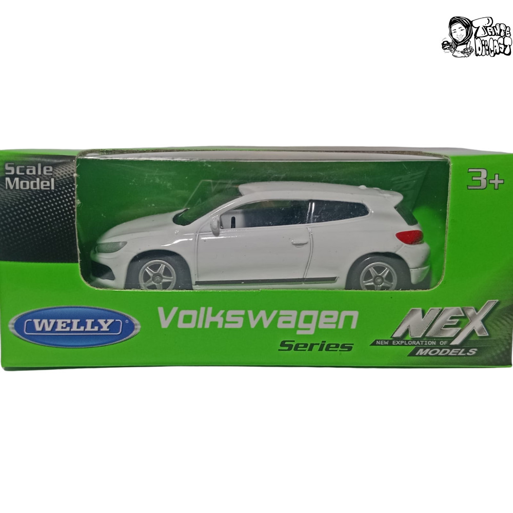 52296-P | Welly Nex 1 : 64 Volkswagen VW Scirocco Putih