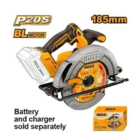Circular Saw Cordless Brushless 20V INGCO CSLI1851