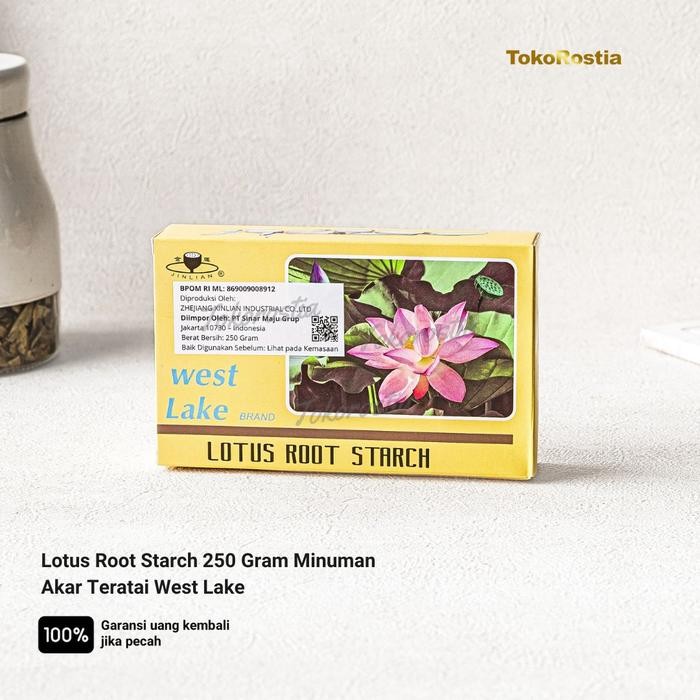 

Lotus Root Starch 250 Gram Minuman Akar Teratai West Lake
