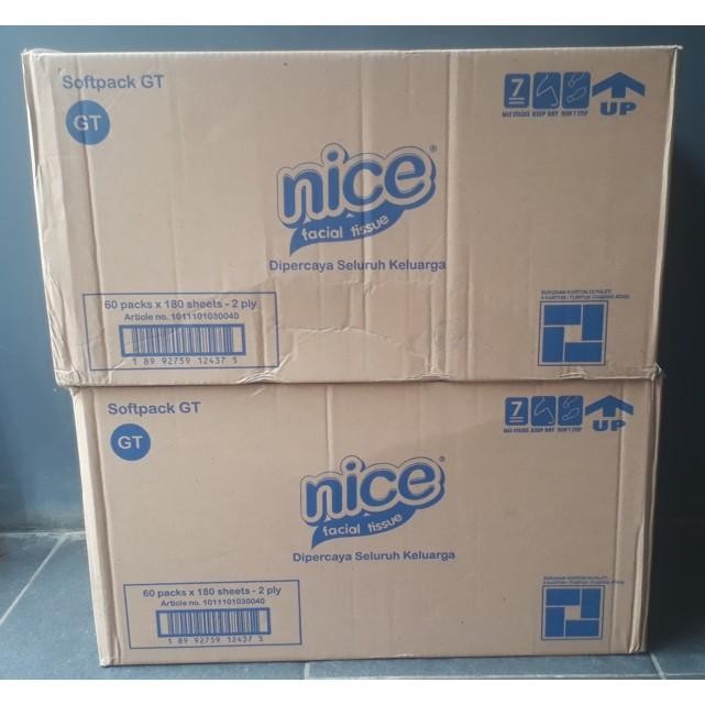 Tissue Nice Facial 180 Sheet 1 dus