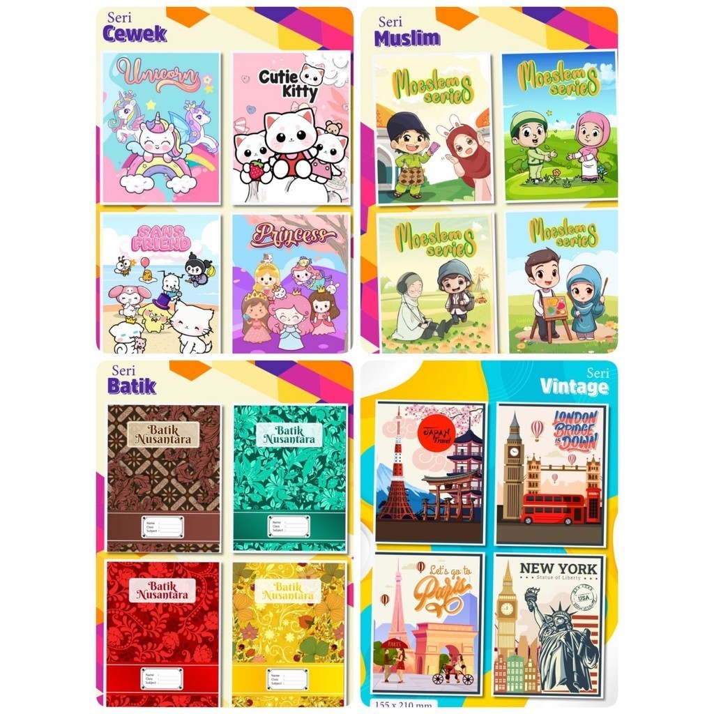 

*KA* (1 PCS) BUKU TULIS ESELON GARIS 58 LEMBAR / BUKU TULIS 38 LEMBAR NEW