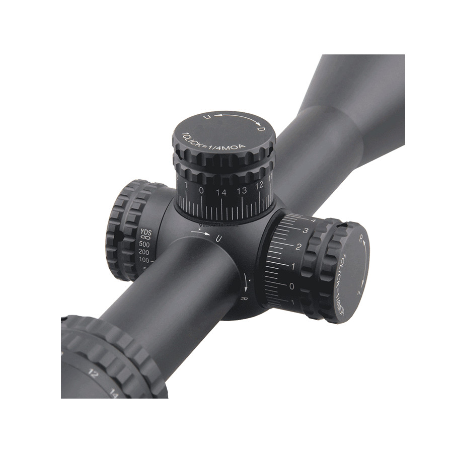 Vector Optics Hugo 4-16X44 SFP Riflescope for Hunting with Side Focus Fully-Multi Coat BDC Fast-Focu