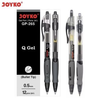 

RGT - 12 Pcs / 1 Pack Pulpen Gel Joyko Q Gel GP-265