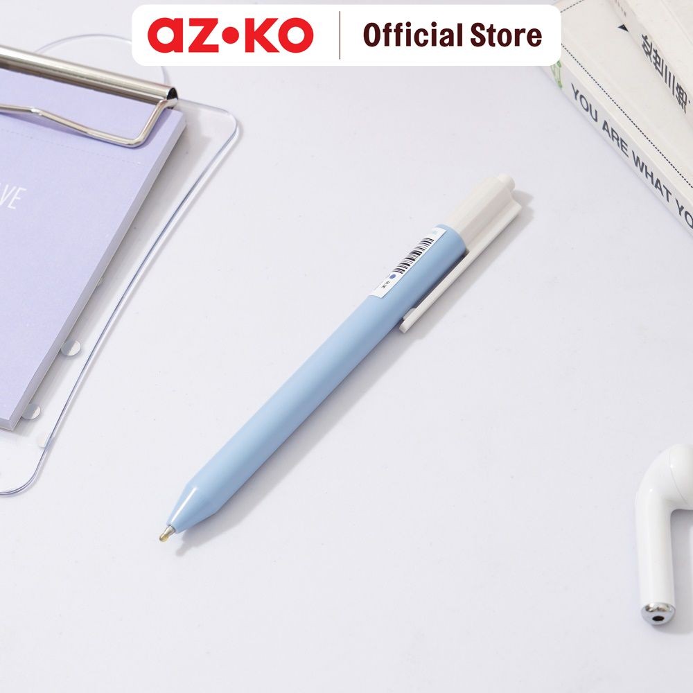 

AZKO Ataru Pulpen Biru Retractable - Biru Pastel