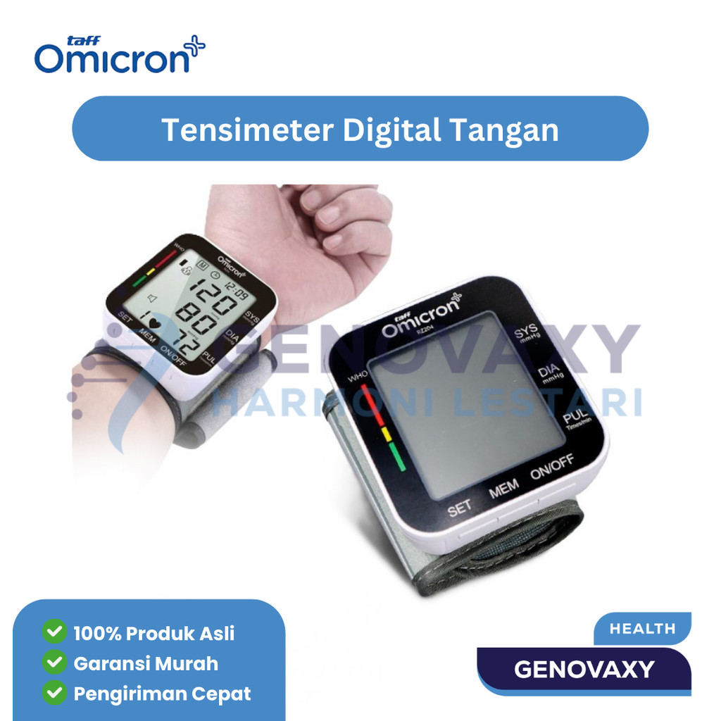 Taff Omicron Tensimeter Digital Tangan