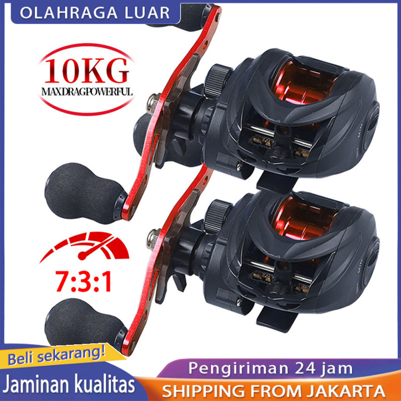 (COD)reel bc murah berkualitas / reel bc / pancing 1 set lengkap kuat / reel casting / bc casting / 
