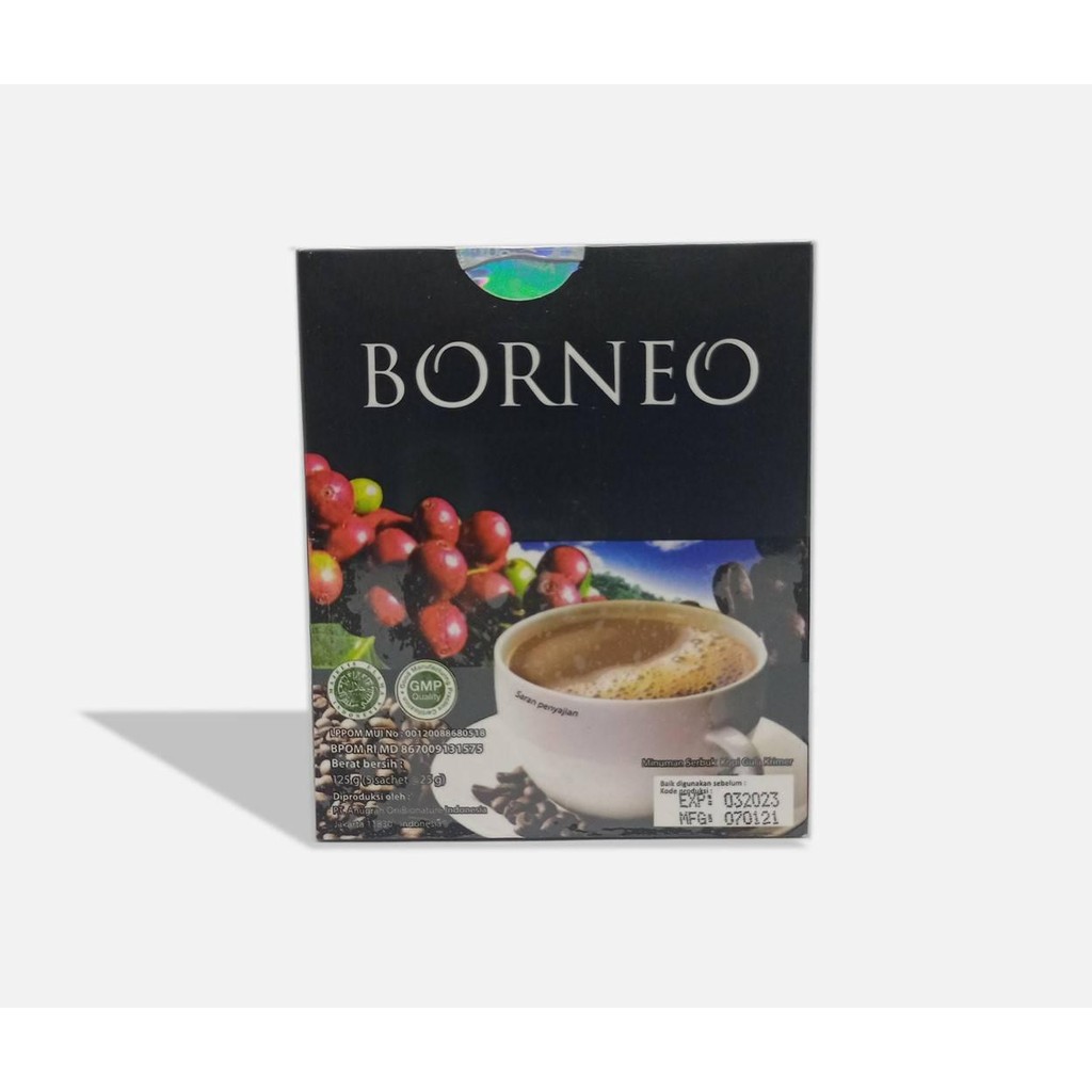 

Kopi Borneo Isi 5 Sachet - Membantu Menambah Stamina