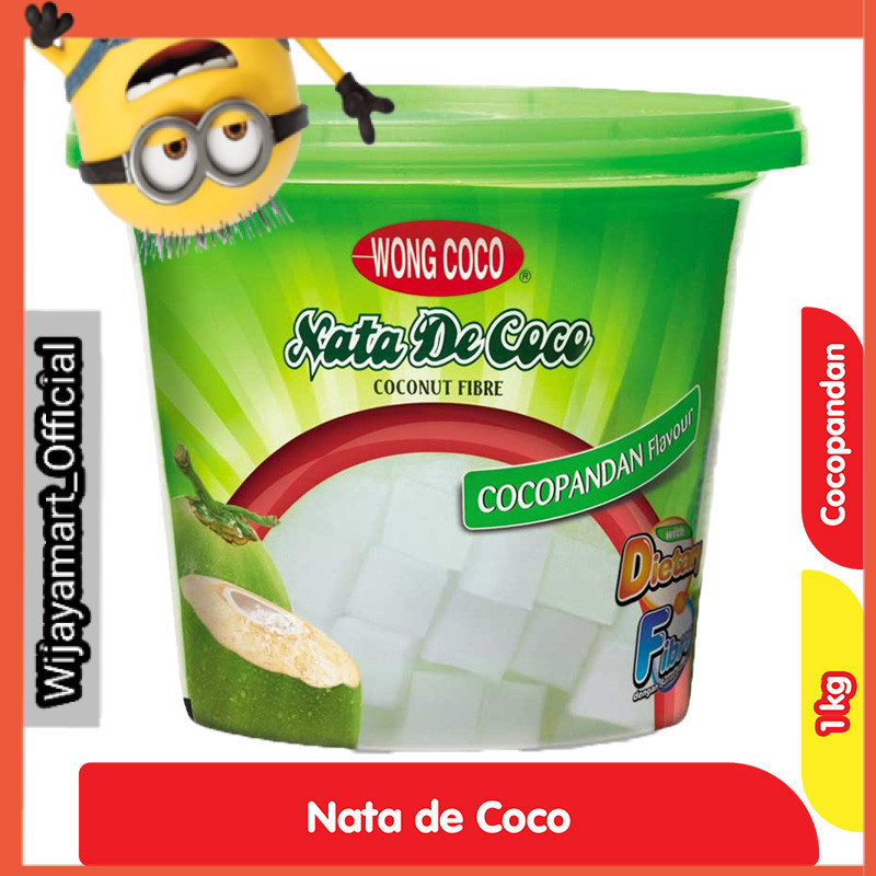 

WONG COCO Nata De Coco Sari Kelapa Cocopandan Bucket 1 kg