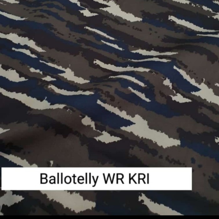 ✨NEW✨ -Bahan kain loreng TNI AL Balotelli premium corak sritex- 1.2.23