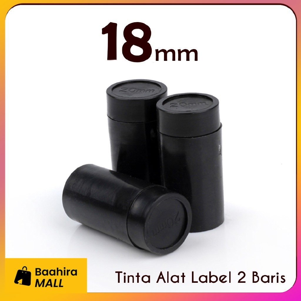 

Tinta Alat Label Harga 18mm untuk Price Labeller 2 Baris MX 6600