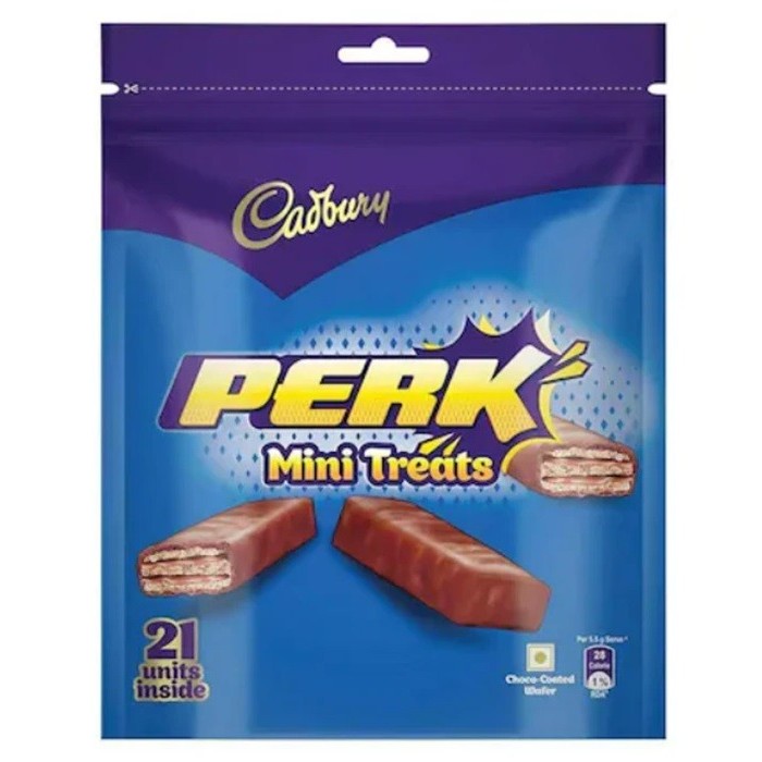 

Coklat CADBURY Perk Mini Treats 115gram isi 21pcs
