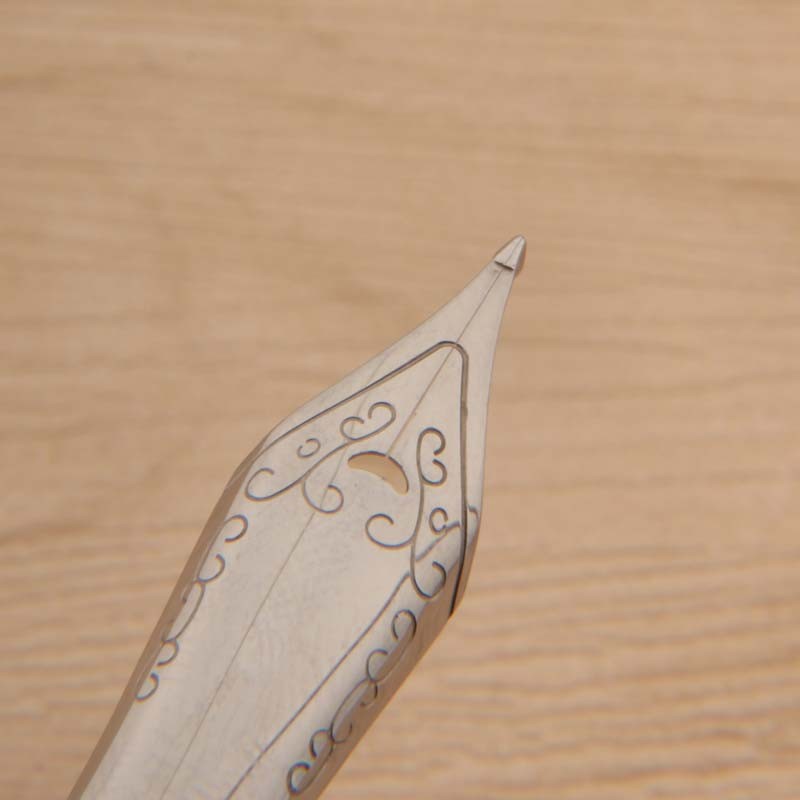 

1pcs Nibs Silver Handmade Grinding Tip #6 Size 35mm For 100 450 T1 C1 Naginata Fountain Pen