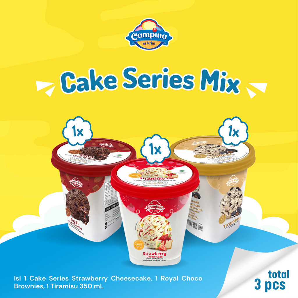 

Campina Cake Series Mix - Es Krim