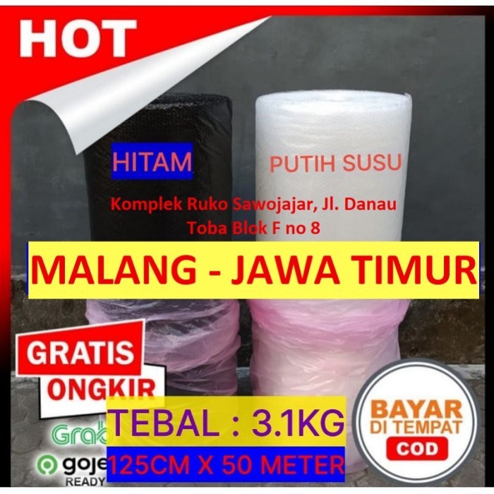 

Buble Wrap Roll - Hitam 2kg