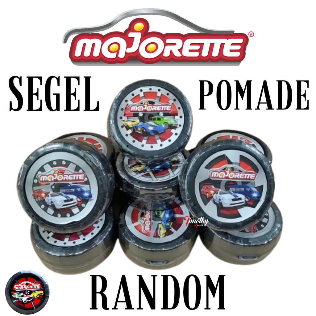 Diecast Majorette Pomade Segel Random Volkswagen Nissan Civic Porsche