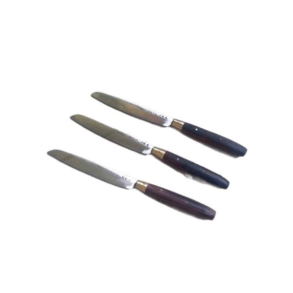 pisau dapur ring tembus HARIS kecil kuningan model lancip