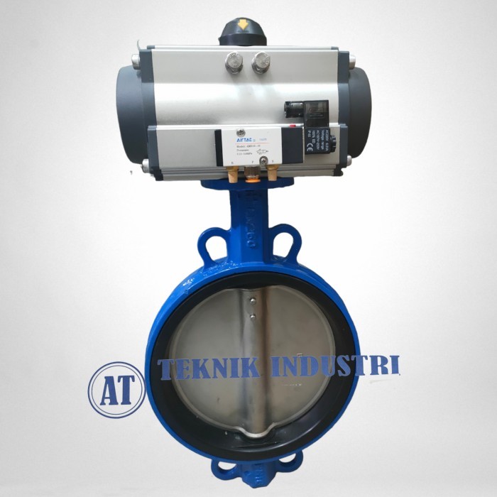 Pneumatic Water Actuator Butterfly Valve 10 inch