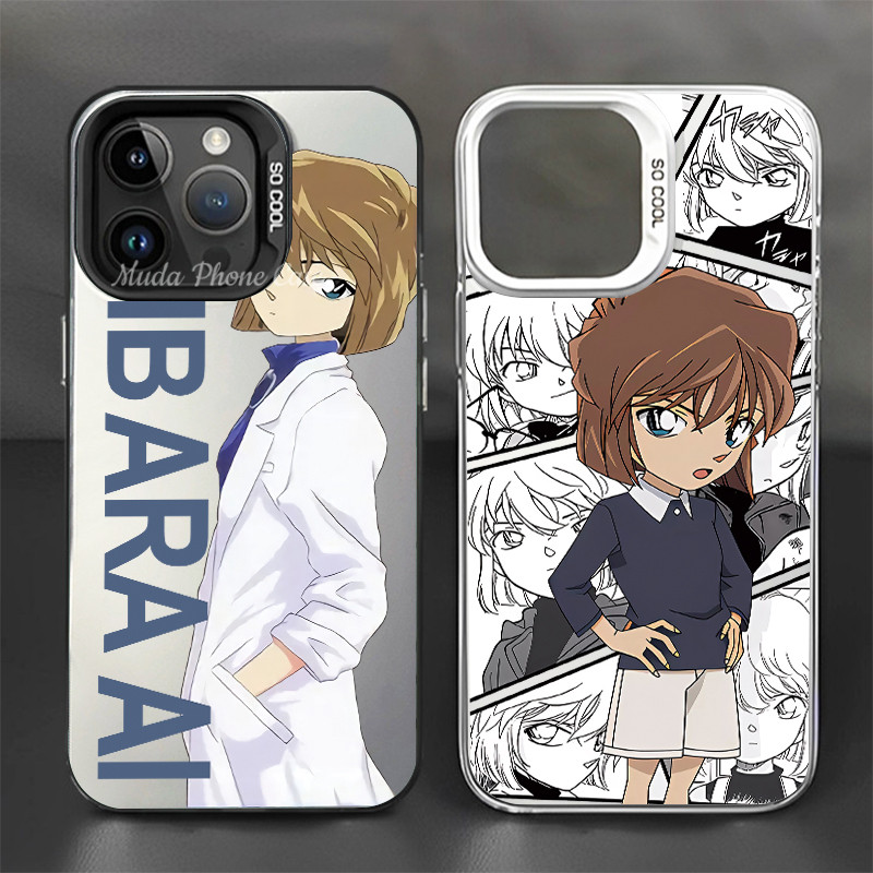 Haibara Ai Detective Conan Case For MI POCO M2 M3 M6 X5 X6PRO C31 C40 C55 C65 Redmi NOTE 13 12 11 10