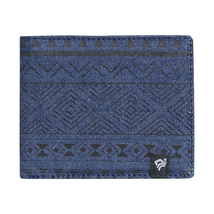 Dompet Canvas Pria Forester DF 00279 Dompet Denim Print LP 2