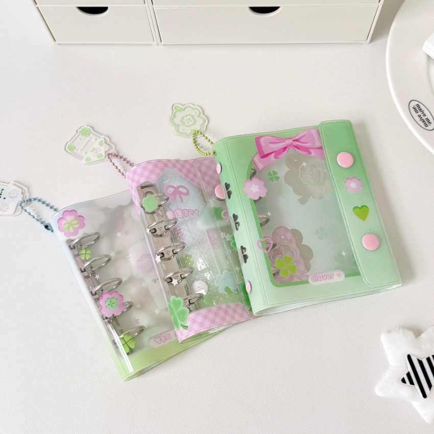 

RB Bibimcat - (M5 SIZE) Binder Journal Buku Agenda (SET + KERTAS) / Buku Tulis Catatan Diary Mini