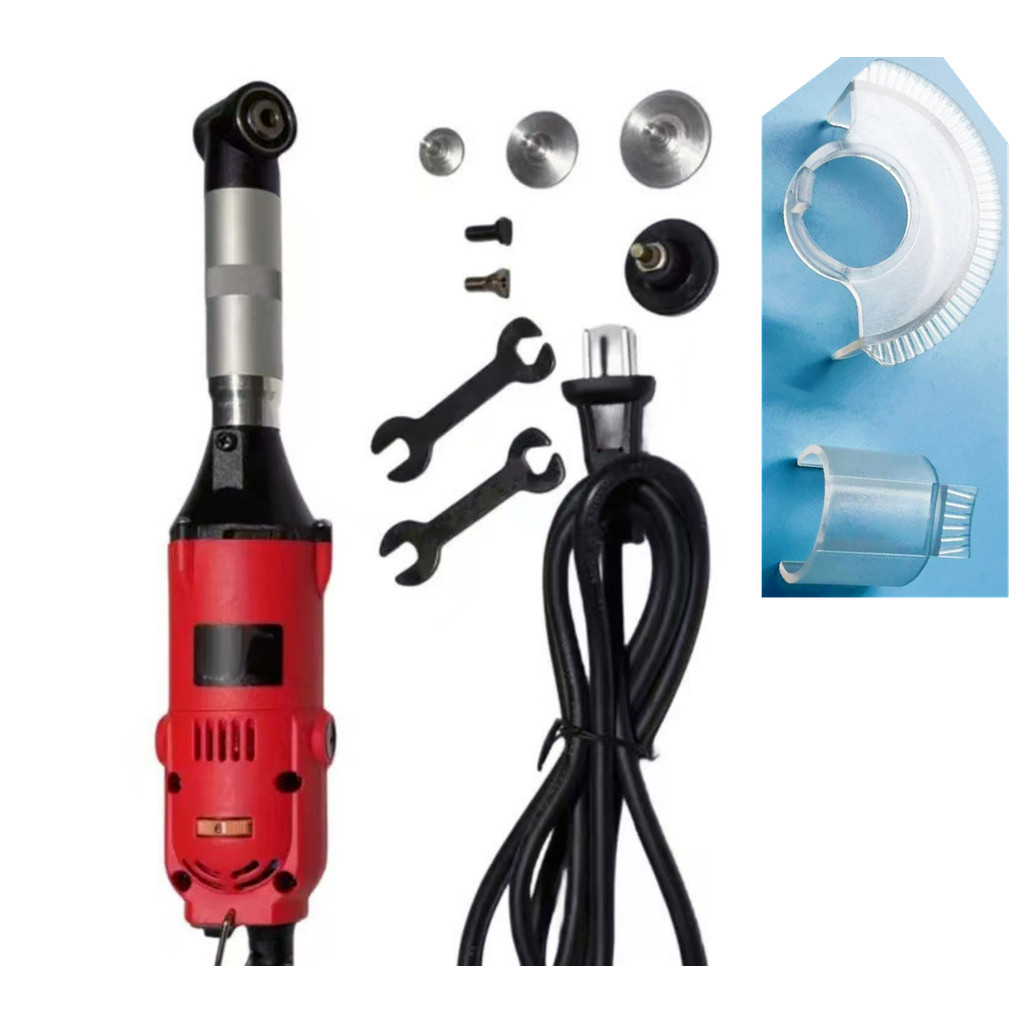 

350W 90 Degree Bend right angle Jewelry Wood Electric Engraving Motor Grinder Mold Polishing Hanging Ceramic Tile Cleaning Tools