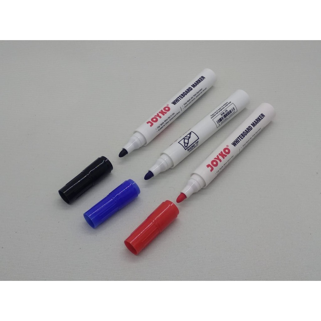 

I* JOYKO Spdiol Whiteboard Marker JOYKO Round Tip / Spidol Papan Tulis Bisa DIhapus JOYKO WM 28 29 30