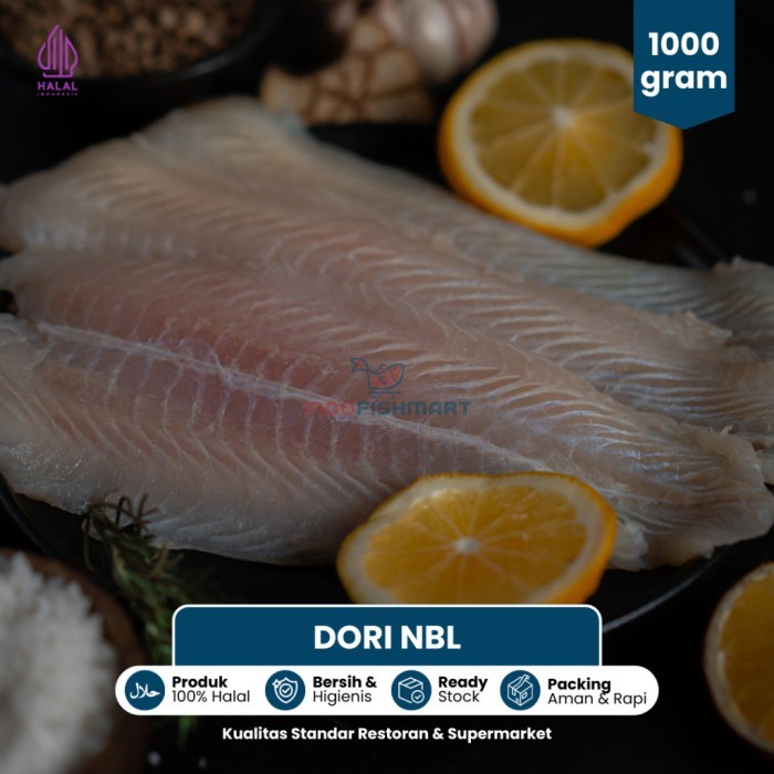 

Ikan Dory Non Blood Line (NBL) Premium Beku Frozen - Glazing 30%, 500 gr