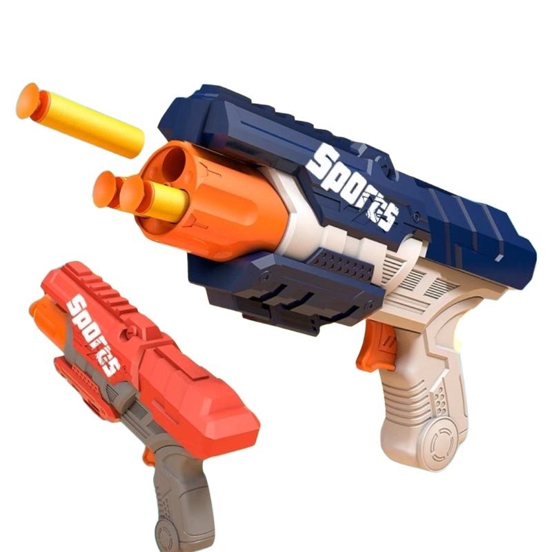 ( Bisa Cod ) Mainan Tembak Tembakan Peluru Busa // Mainan Pistol Peluru Busa Cop Soft Gun Bullet Mur