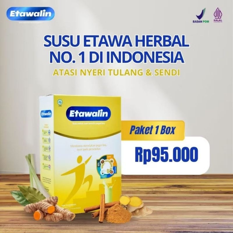 

Etawalin Susu Kambing Etawa untuk Terapi Persendian Tulang Rematik Asam urat
