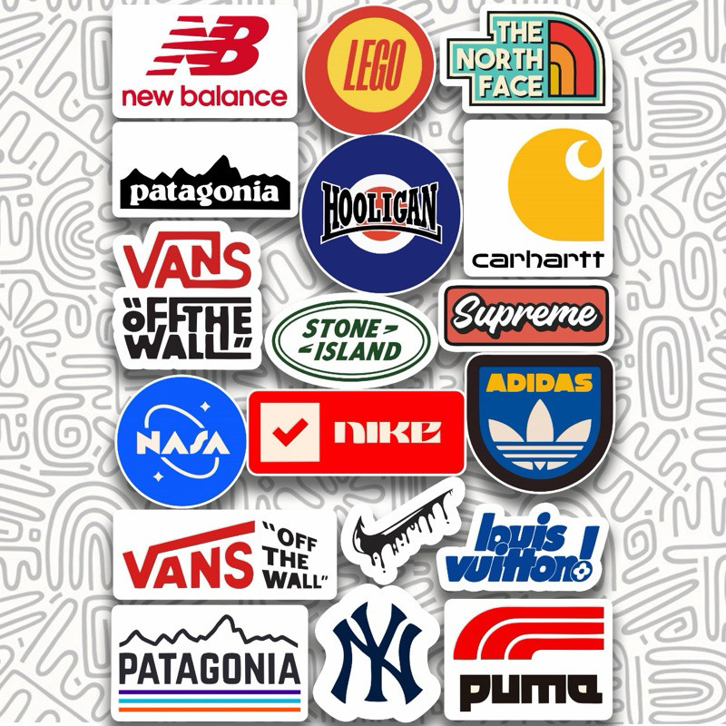 

Sticker Pack Hp Laptop Brand || nike adidas vans nb maternal convers