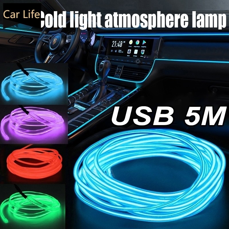 Paket Lampu Neon Flex 220v 5m 5 meter Led Selang Fleksibel 220v Warna Neon Box Outdoor ip65 Huruf DI