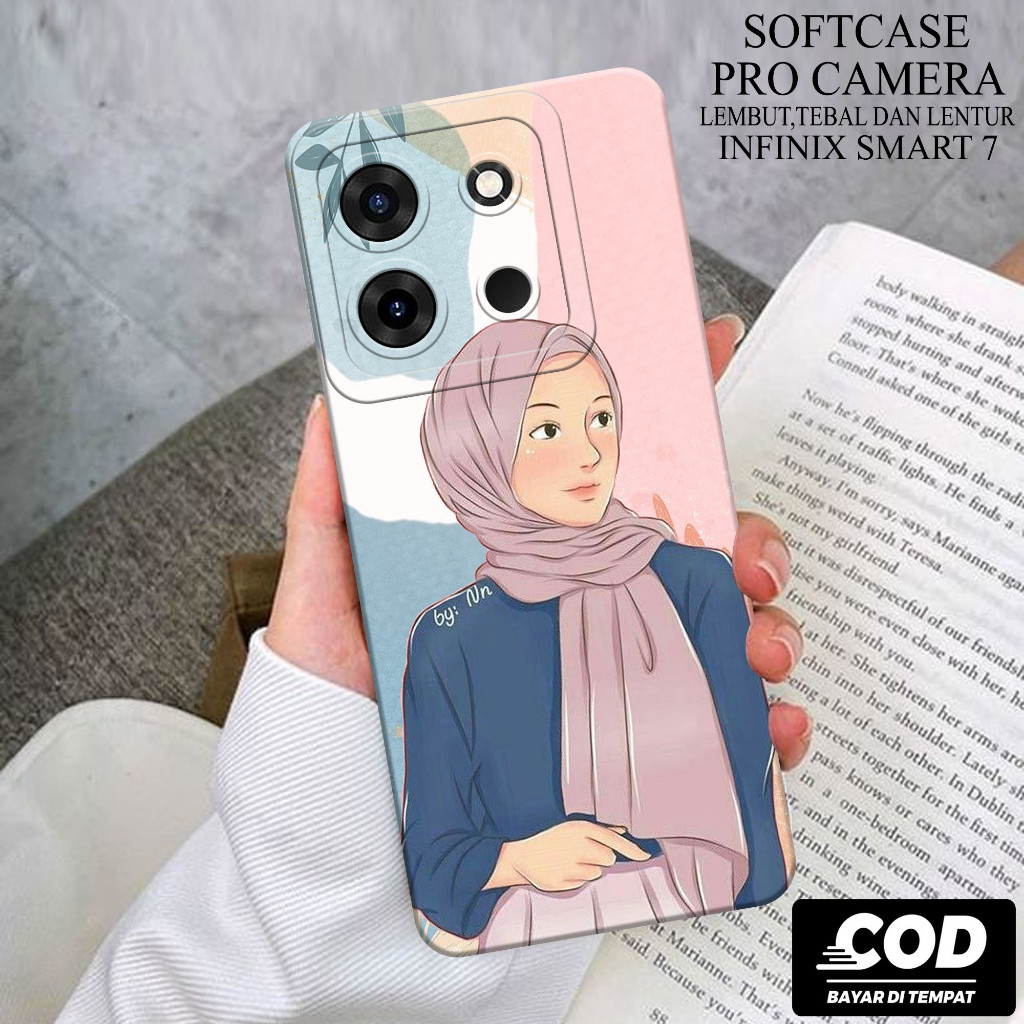 Case Hp Infinix Smart 7 2023 - Softcase Infinix Smart 7 Terbaru - Casing Infinix Smart 7 - Kesing In