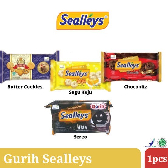 

1 pcs gurih sealleys all variant / Biskuit Gurih Sealleys all variant