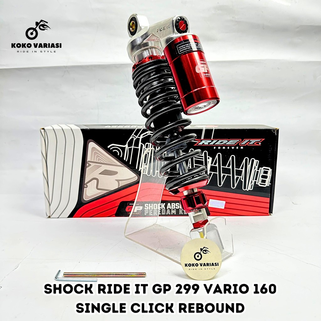 Shock Vario 160 GP 299 Ride It Single Click Rebound