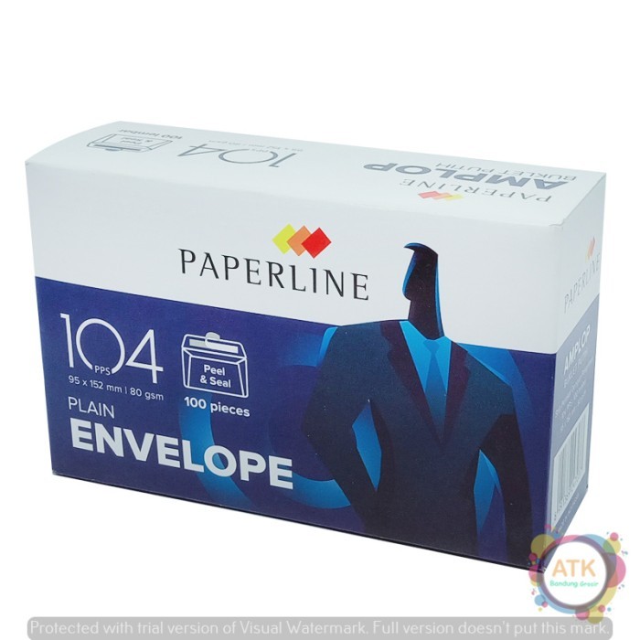 

Amplop / Envelope Kecil Paperline Ukuran 104 PPS 1 Pak 100