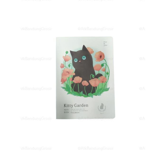 

Buku Tulis Notebook Impor Languo LG-20754 Kitty Garden Boxy B5