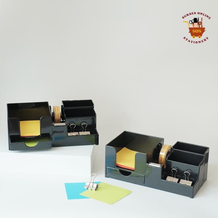 

AHHA SOS Desk Set MICROTOP M-8312 / Stationery Stand / Tempat Alat Tulis