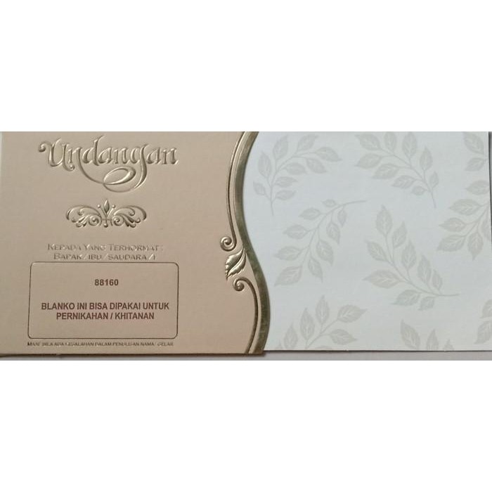 Blangko Undangan Pernikahan ERA BARU / ERBA 88160 SET Harga Murah