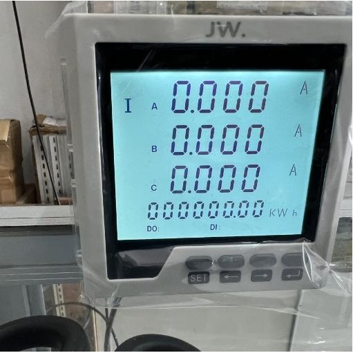 Digital Power Meter 3P 3 Phase 4 wire LCD Display