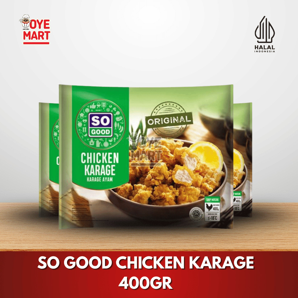 

SO GOOD CHICKEN KARAGE 400GR / AYAM KARAGE