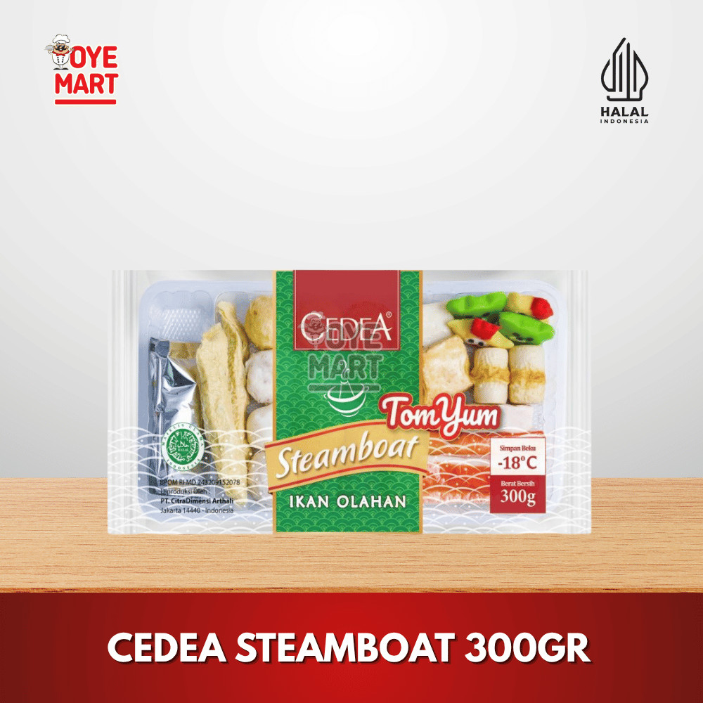 

CEDEA STEAMBOAT 300GR SHABU SHABU INSTANT SUP SEAFOOD SUKI