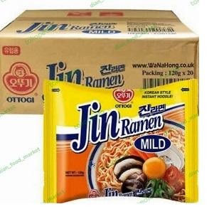 

Jin Ramen Mild /Box (120gr @ 20Pcs)