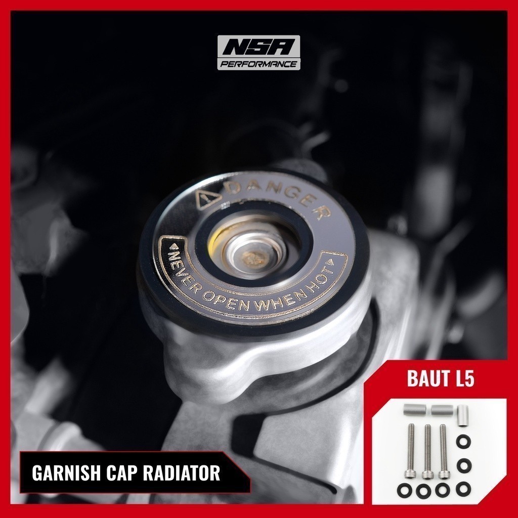 ID NSA COVER RADIATOR HONDA 125/150 TWOTONE BRIGITTE TUTUP RADIATOR VARIO PCX ADV 125/150 AKSESORIS