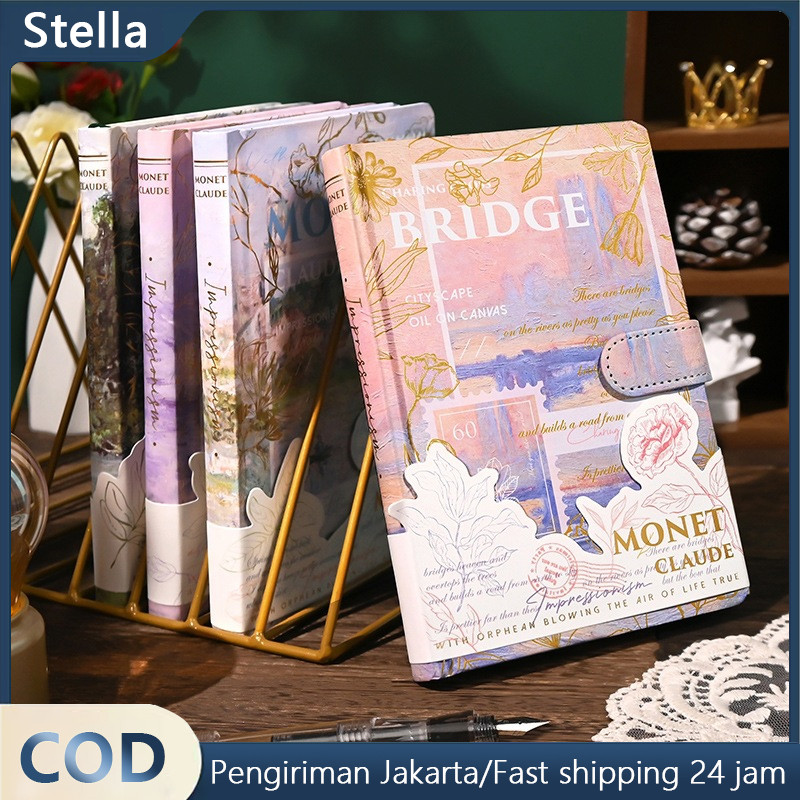 

Full Color Buku Diary Rosyposy Nature Pemandangan Korea Notebook Vintage Lucu Buku Catatan Untuk Penutup Magnet Buku Catatan Lukisan Cat Minyak Sastra