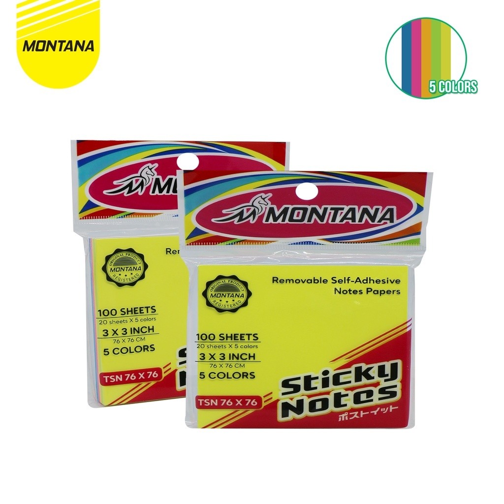

Montana Sticky Note / Kertas Memo / Memo Tempel TSN 76 X 76