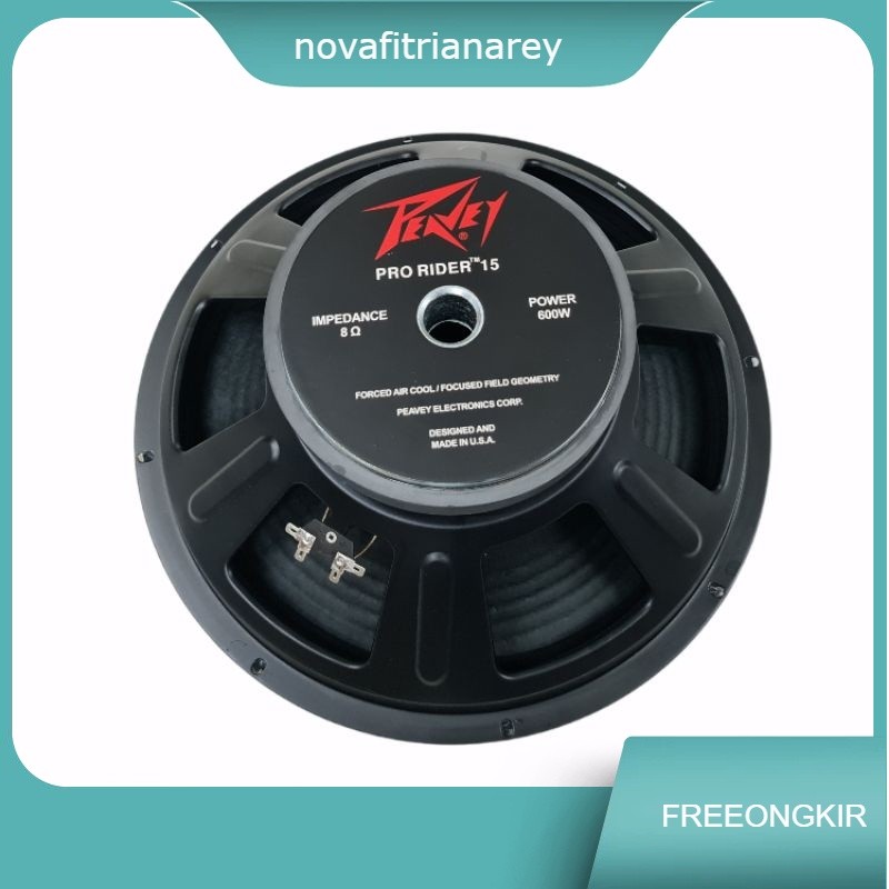 Speaker komponen peavey 15 inch pro rider woofer 600watt