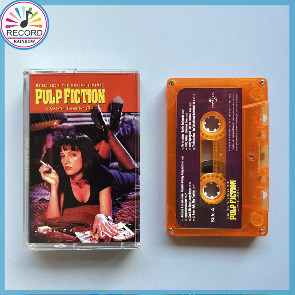 Kaset Pita Pulp Fiction Music From The Motion Picture Cassette Tape [Tersegel] Terbaru